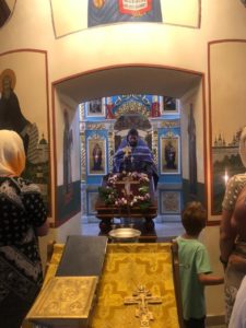 Происхождение (изнесение) честных древ Животворящего Креста Господня (медовый спас)